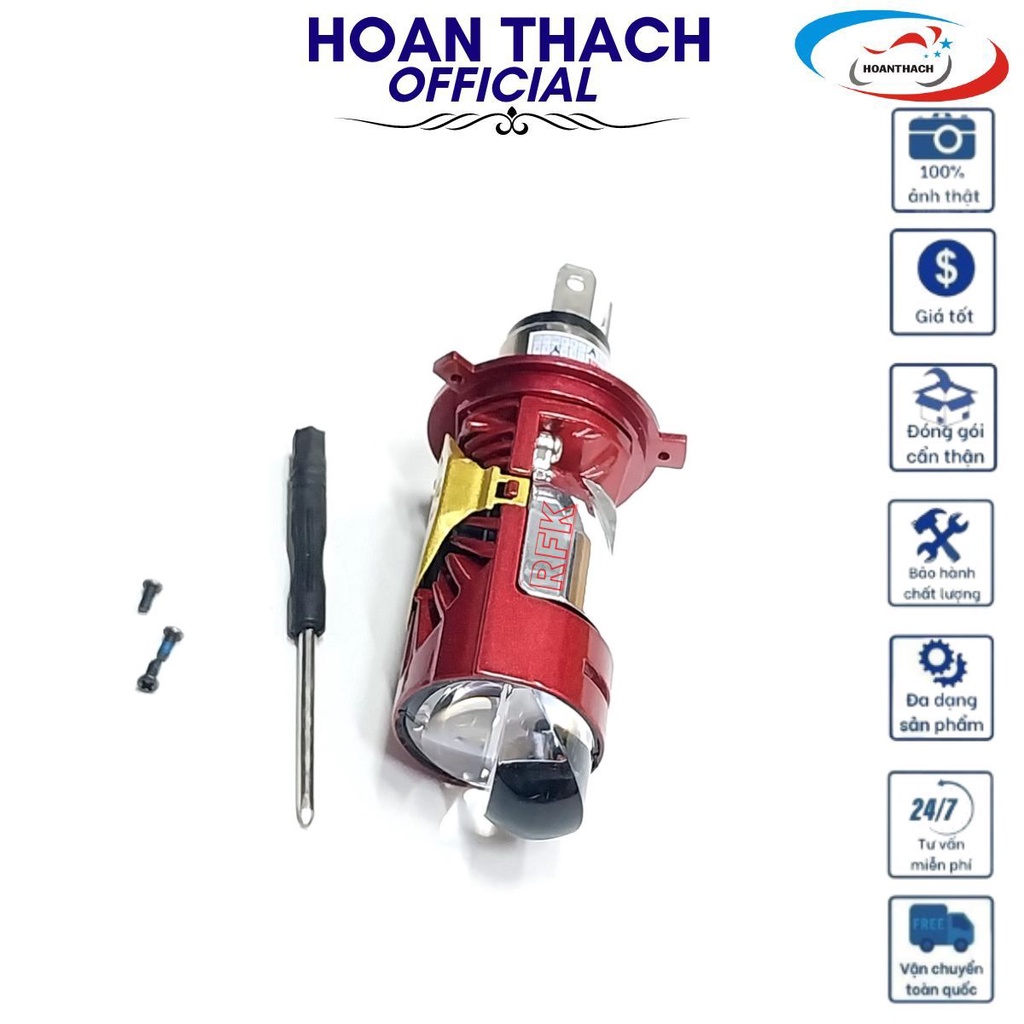 Bóng đèn Pha Led M01J - H4 45W ( Chíp Osram 3535 ) Dùng cho mọi dòng xe máy HOANTHACH SP019614