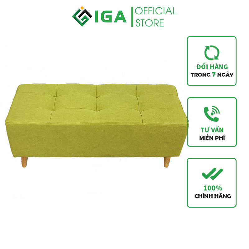 Ghế Đôn Woody Chính Hãng IGA - GC10