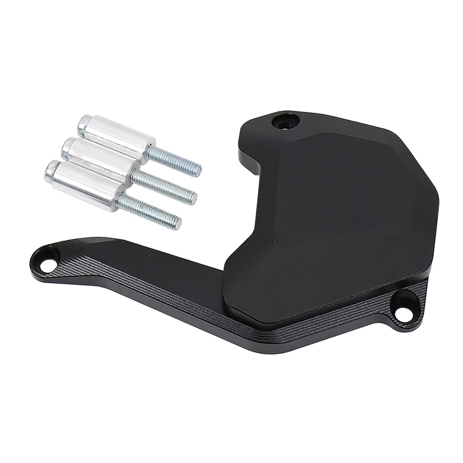 Motorcycle Water Pump Protection Cover, Replacement Aluminum Alloy Protector Guard Fit for Yamaha MT07 FZ07 13-22