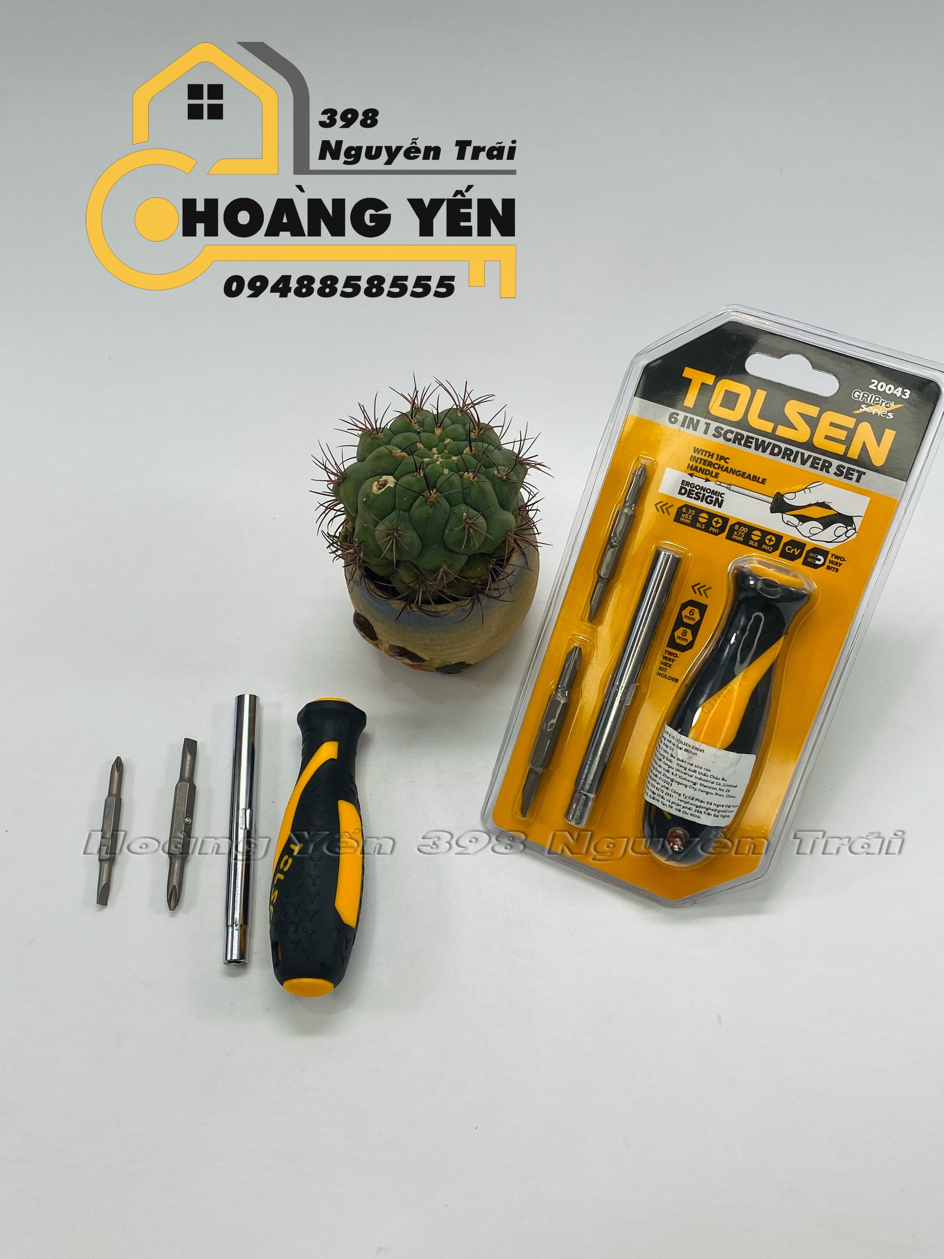 Bộ Tua Vít 4 In 1 Tolsen 20043