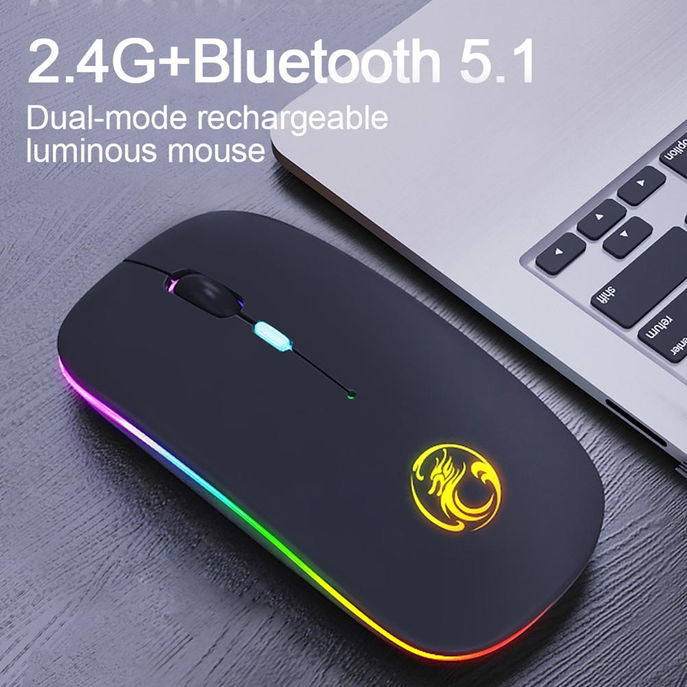RGB Bàn Phím Và Chuột Bàn Phím Bluetooth Mini Chuột Combo Bàn Phím Backlit Cho Điện Thoại Máy Tính Bảng Laptop Ipad Máy Tính