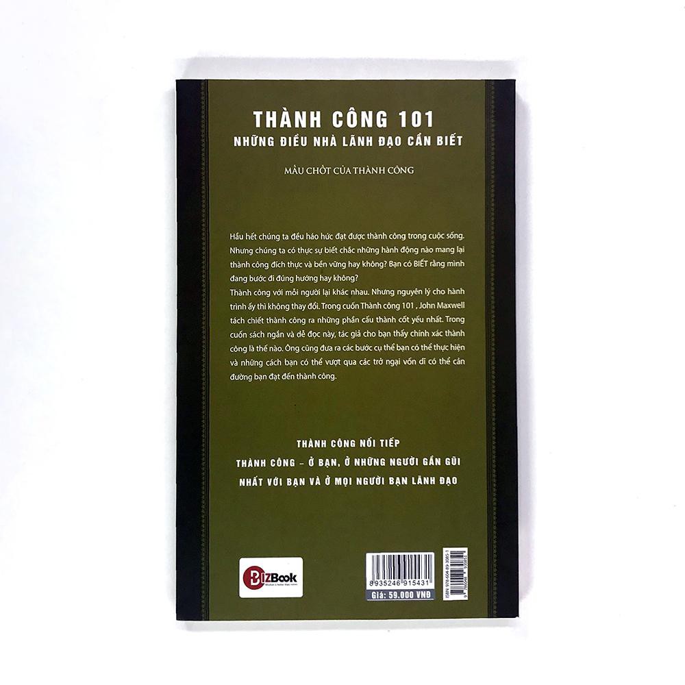 Thành công 101 – Success 101_ Sách_ Bizbooks_ Sách hay mỗi ngày