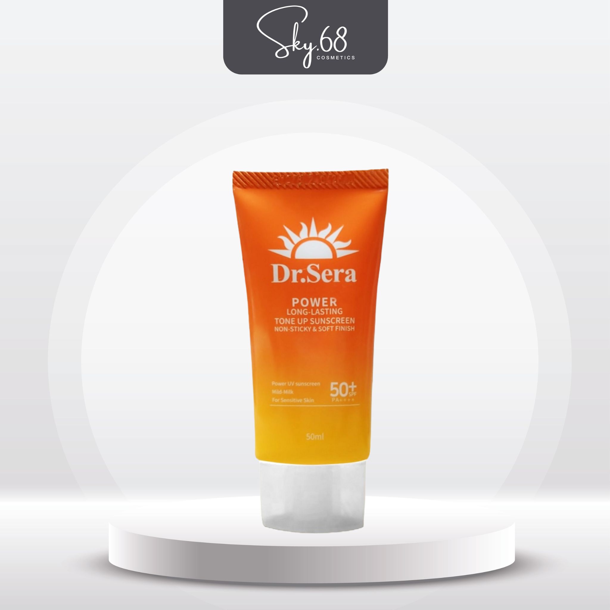 Kem chống nắng ngừa tia UV, che khuyết điểm Dr.Sera Power Long-Lasting Tone Up Sunscreen SPF50+/PA+++ 50ml