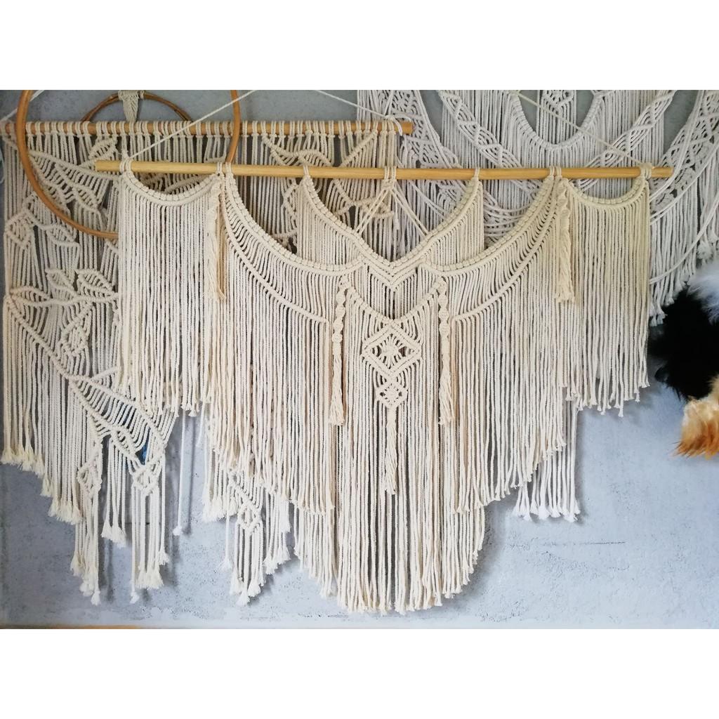 Combọ bộ Macrame treo tường 1m2x1m