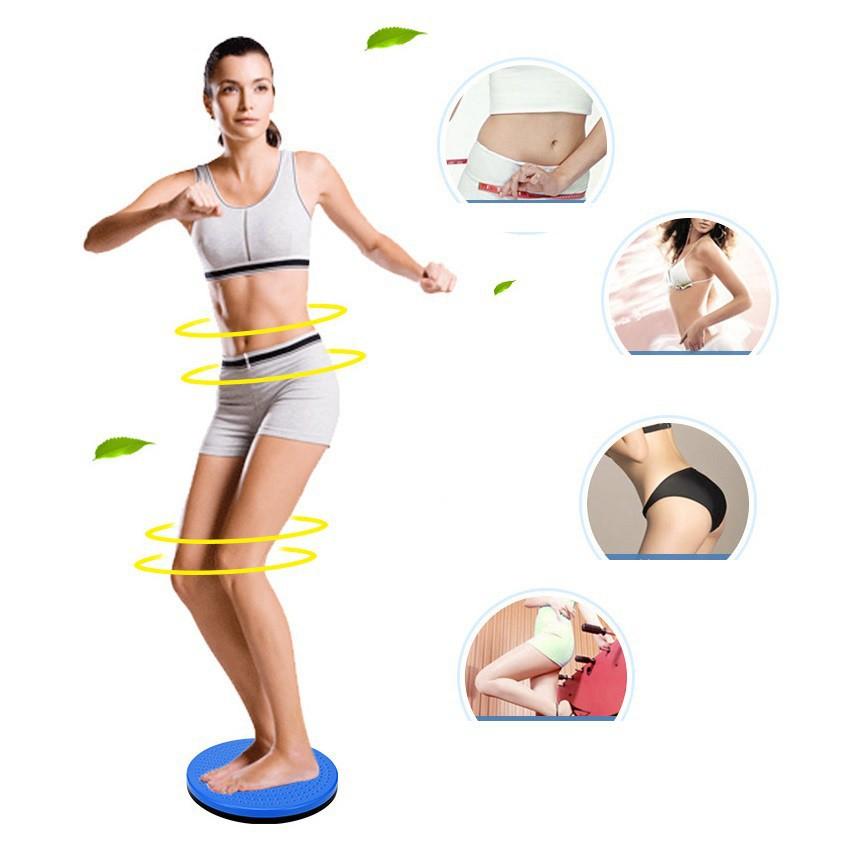 Đĩa xoay eo Waistt Wisting, bàn xoay eo tập thể dục tại nhà xoay 360 tập cơ bụng eo thon tại nhà