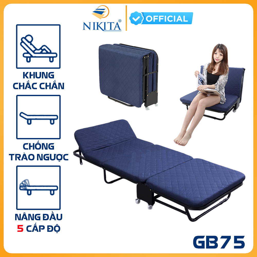 Giường gấp ba khúc Nikita GB75