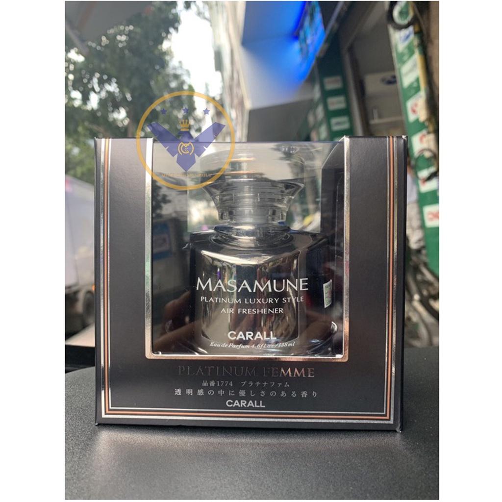 Nước hoa xe hơi gắn taplo ô tô Carall 'Masamune Premia Luxury 138ml