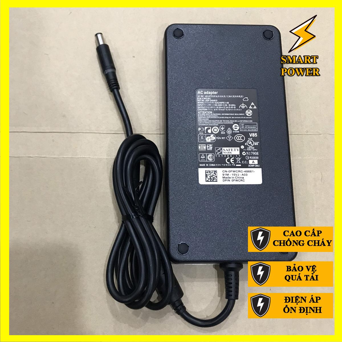 Sạc dành cho laptop Dell 19.5V 6.7A 130W - Hàng Nhập Khẩu - Sản phẩm mới 100%