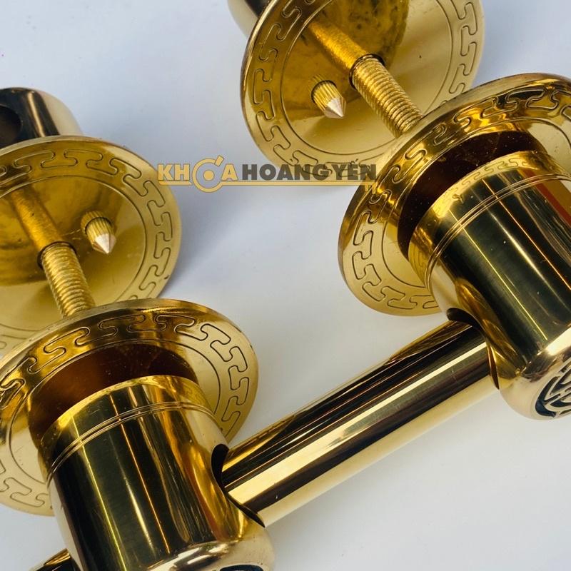 Khoá truỳ đồng chữ thọ phi 45mm 4,2kg đồng đúc, khoá chuỳ đồng chữ thọ, then cài cửa đấm đồng