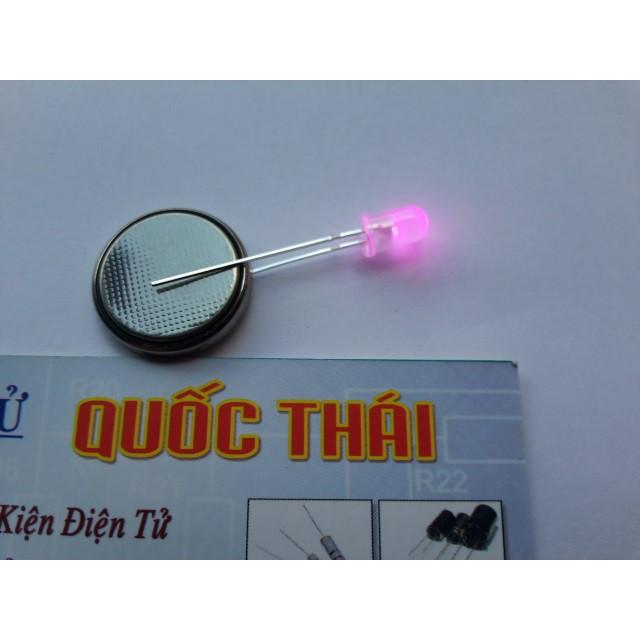 LED hồng đục 5li (100 con)