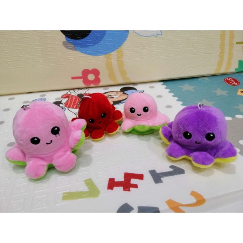 MÓC KHÓA BẠCH TUỘC BIỂU CẢM DỄ THƯƠNG SIZE 12 CM