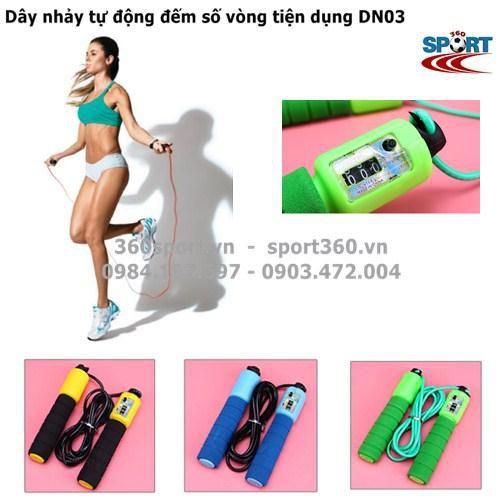 Dụng cụ nhảy dây có đếm số vòng