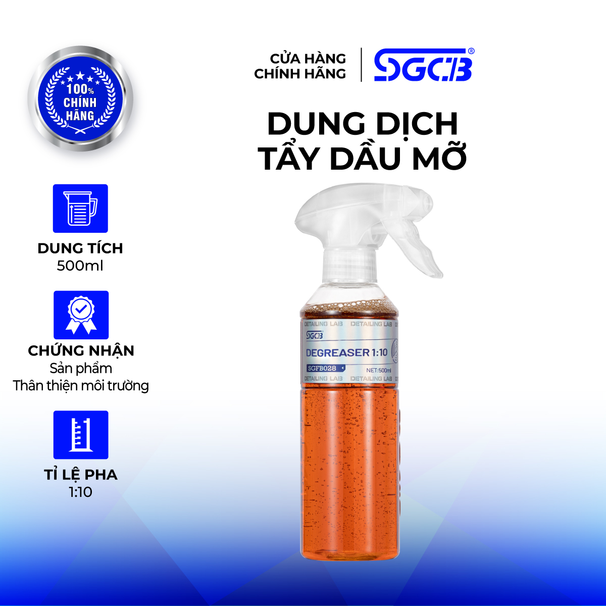 Dung Dịch Tẩy Dầu Mỡ SGCB SGFB028