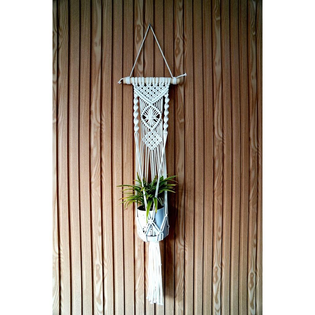 Dây treo chậu cây Macrame