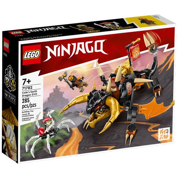 Đồ Chơi Lắp Ráp Lego Ninjago 71782 - Cole’s Earth Dragon EVO (285 Mảnh Ghép)