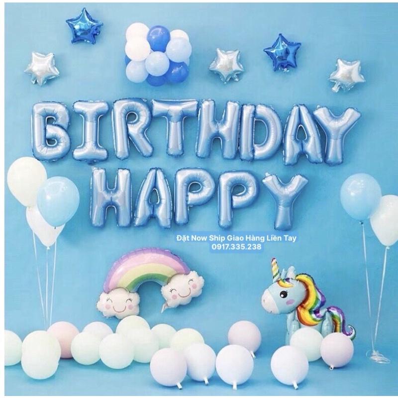 Bóng ngựa Pony Backdrop Thiết Kế Tên Theo Yêu Cầu Có Thể Đổi Màu Ngựa Theo yêu thích Tặng Bơm Và keo