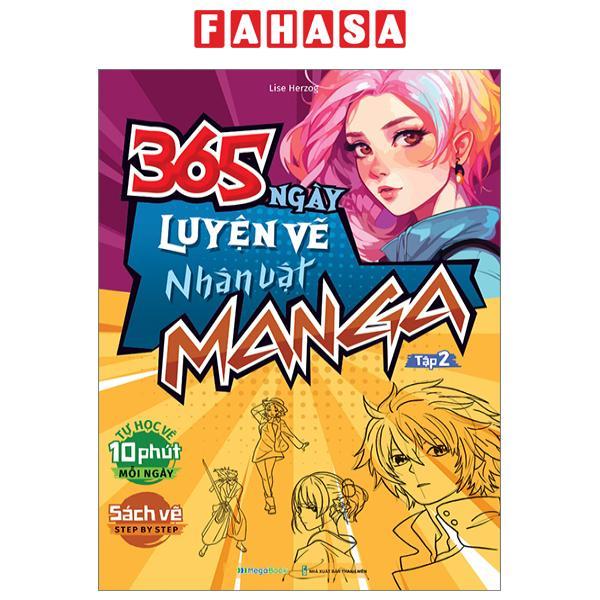 365 Ngày Luyện Vẽ Nhân Vật Manga - Tập 2