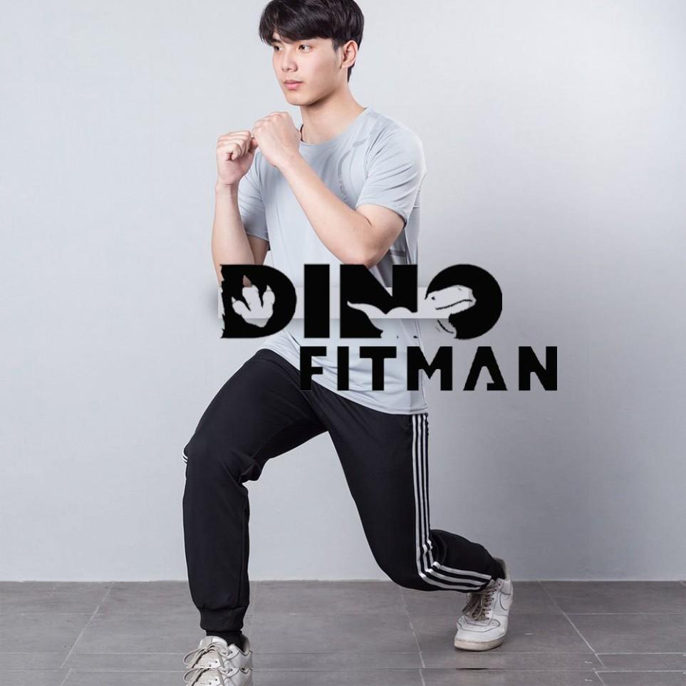 Quần thể thao nam Dino Fitman Quần tập thể dục 3 sọc