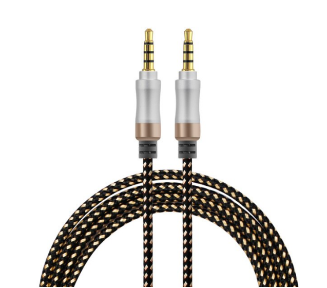 Dây cáp audio ( cap kết nối âm thanh) 3.5-3.5mm dài 2m ( Phát nhạc, thu ấm từ các thiết bị hỗ trợ cổng 3.5mm)