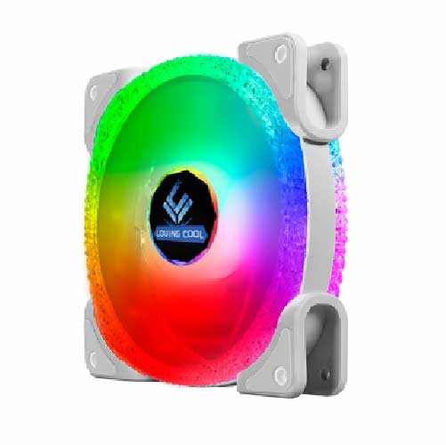 Quạt tản nhiệt LOVING LJ-12025SG Fan Led RGB SYNC 12cm Bảo hành 12 tháng - Hàng chính Hãng