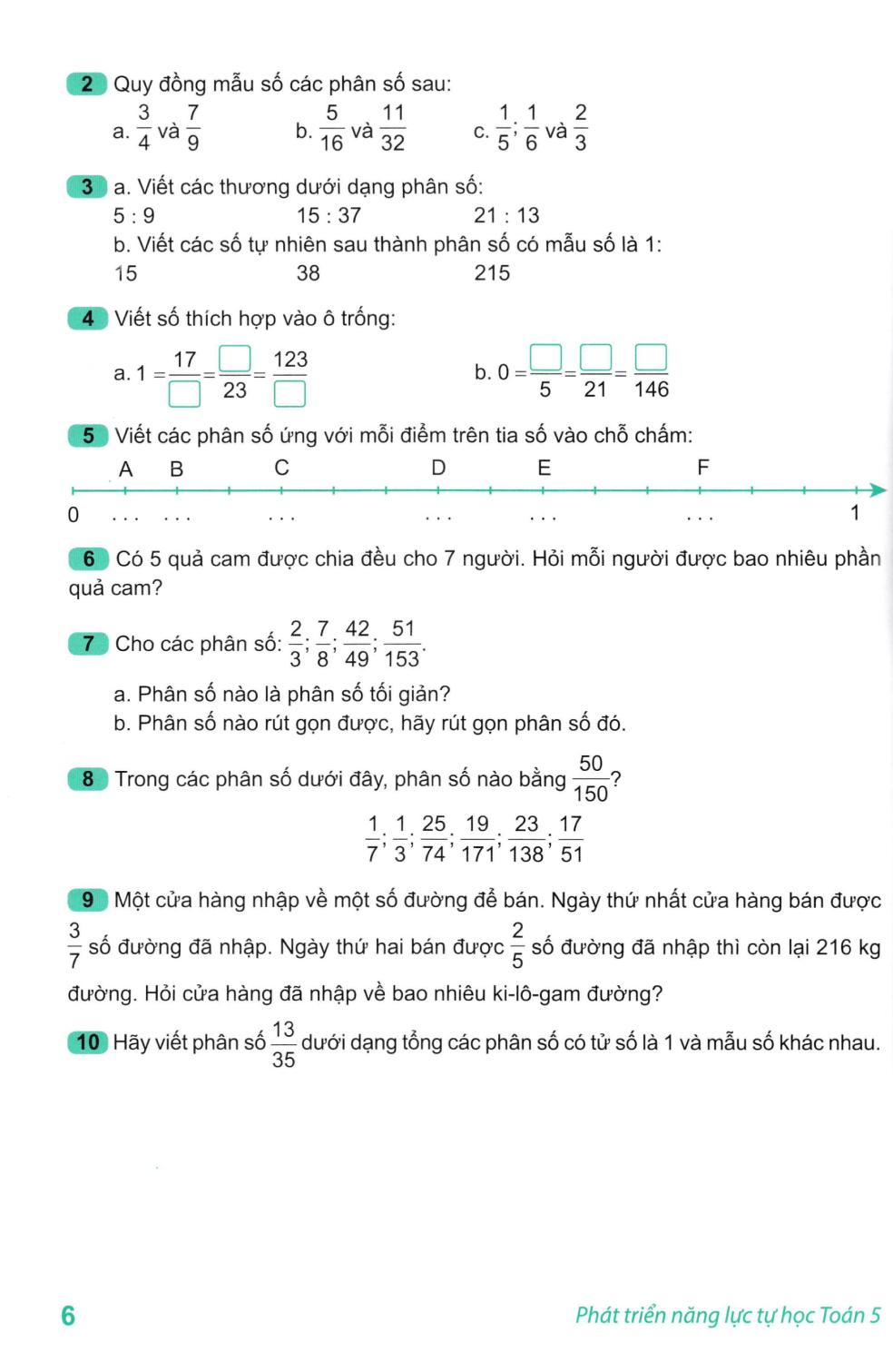 Sách - Phát Triển Năng Lực Tự Học Toán 5