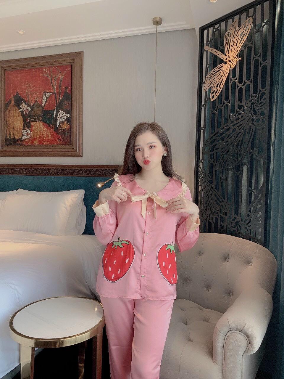 BỘ NGỦ PIZAMA DÀI SIÊU CUTE - CAROTSHOP