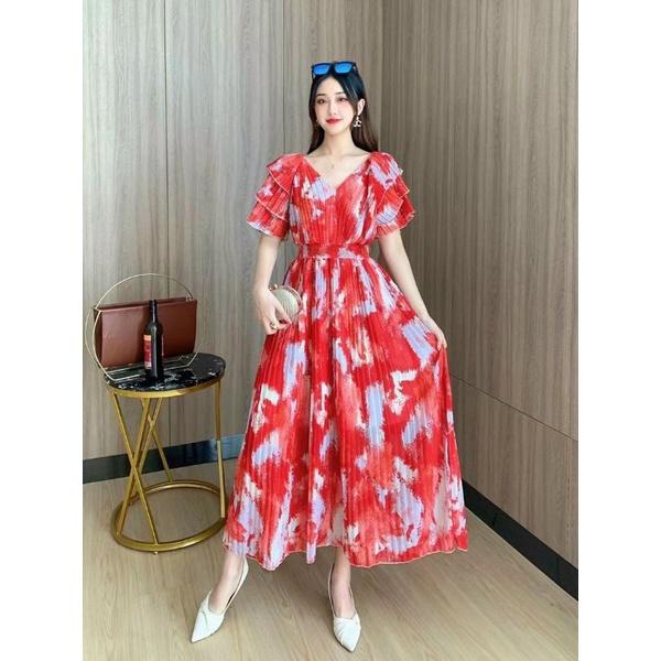ĐẦM MAXI LOANG TAY TẦNG