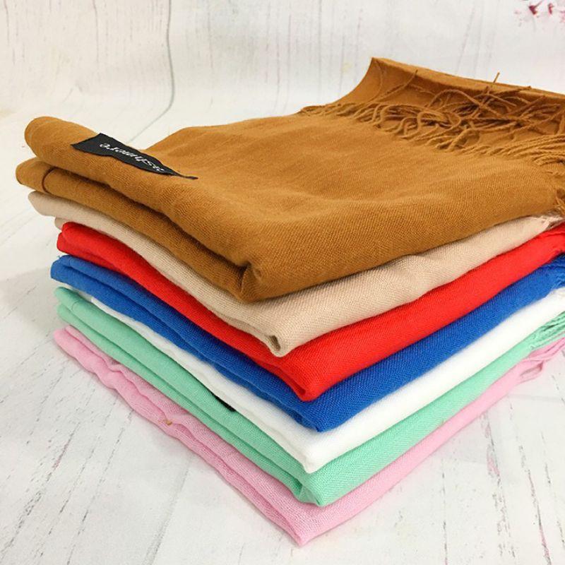 Khăn quàng cổ nam nữ cashmere phong cách hàn quốc