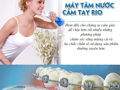 Máy Tăm Nước Cầm Tay Rio DCIR (DCIR2) - Hàng Chính Hãng 3