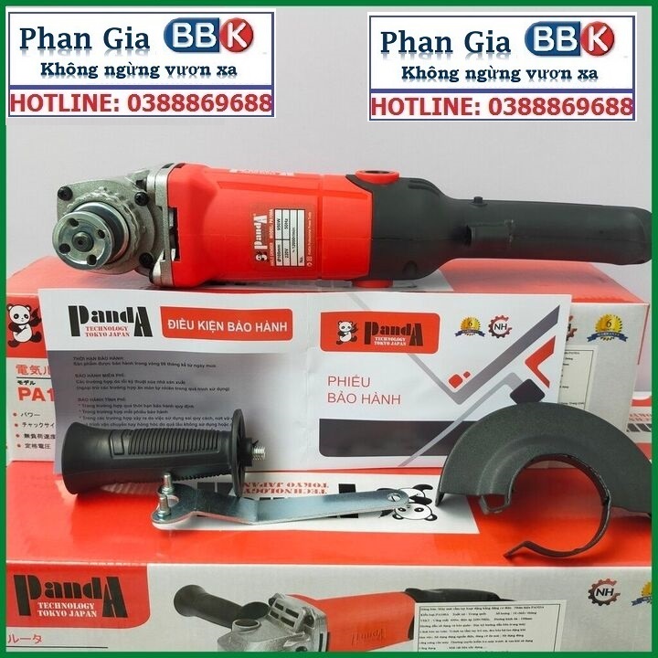 Máy cắt cầm tay công suất 950W,công tắc bóp,lưỡi cắt 100mm chuyên cắt sắt,nhôm,gạch,đá hoa cương,mài góc