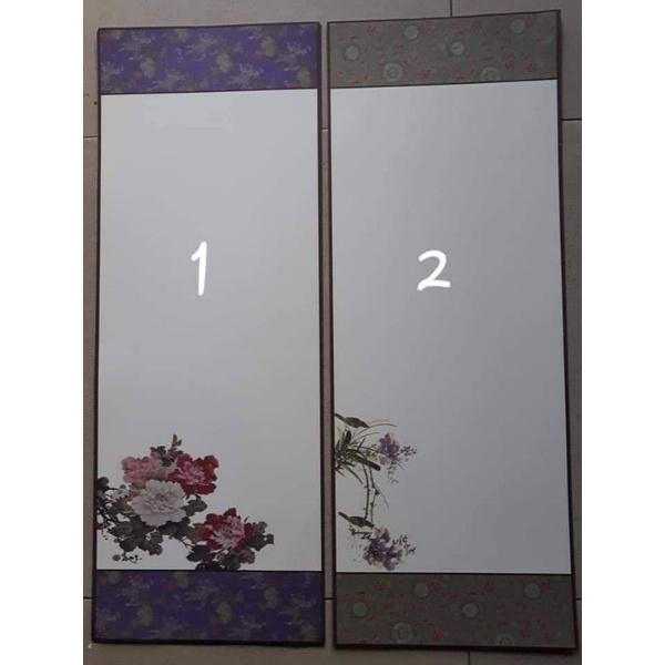 combo 10 tờ Giấy viết thư pháp kích thước 20x55cm cả nẹp treo