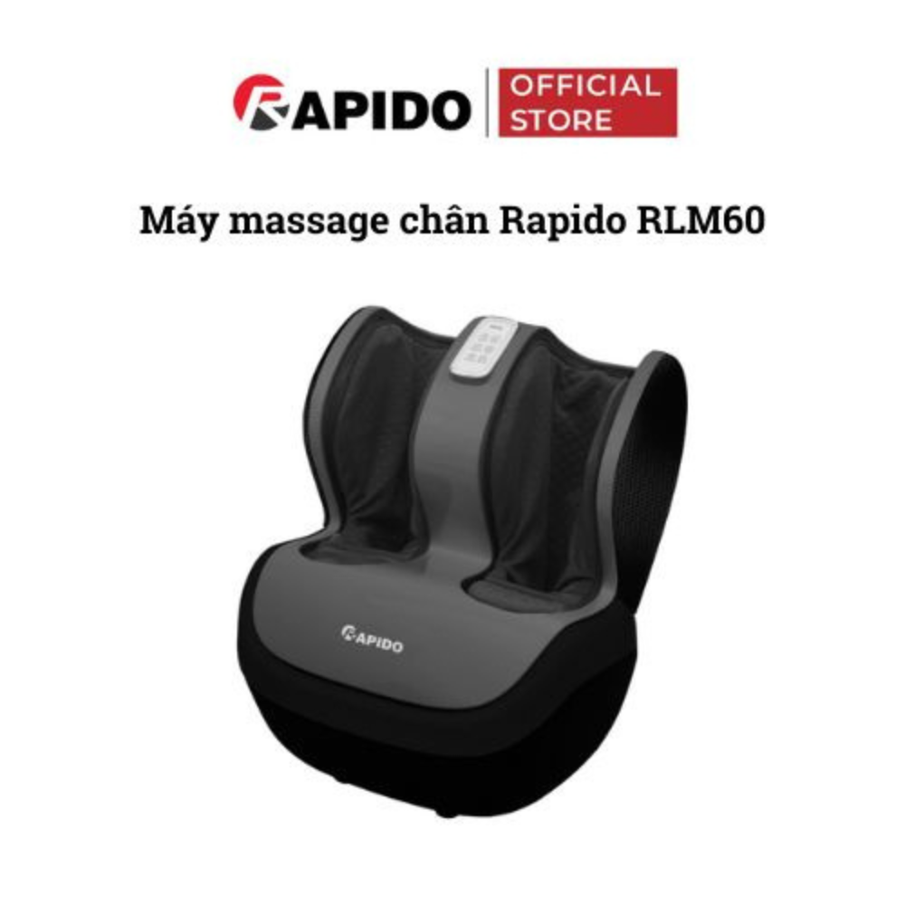 Máy massage chân Rapido RLM60 Chính Hãng, sang trọng cao cấp bảo hành 1 năm