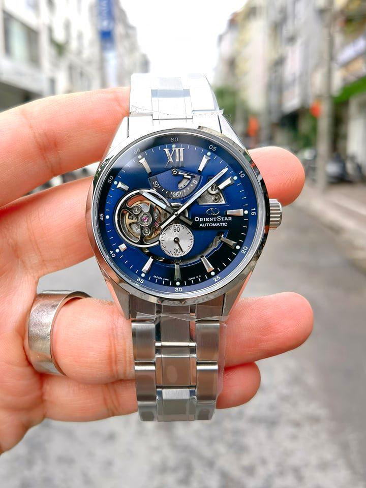 Đồng Hồ Nam Dây Thép Orient Automatic RE-AV0003L