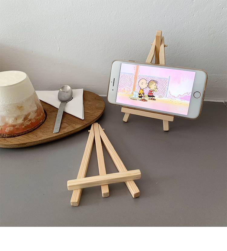 Giá Đỡ Điện Thoại Bằng Gỗ / Ipad / Máy Tính Bảng