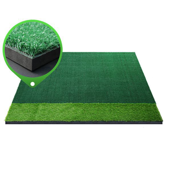 Thảm tập swing golf - PGM Double Grass DJD006