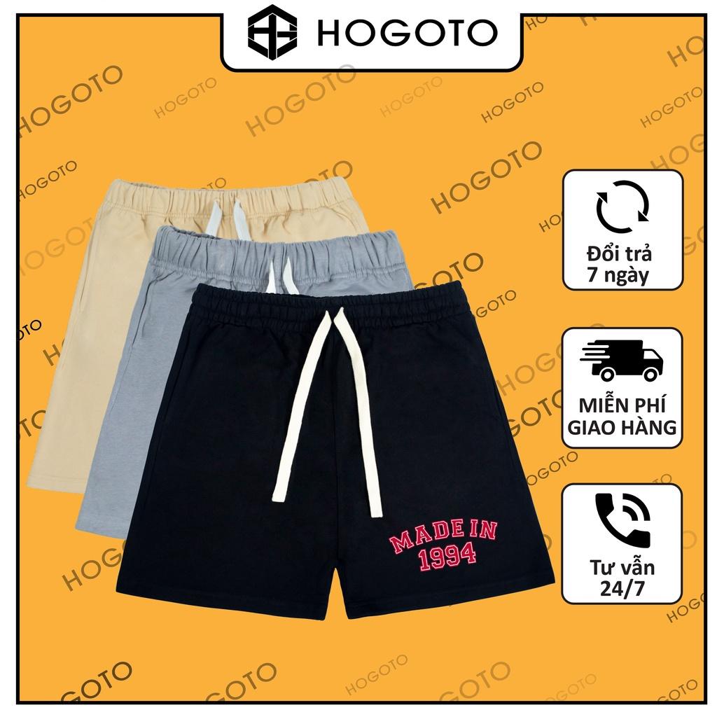Quần short 1994 nỉ da cá Hogoto shop , quần short unisex nam nữ chất liệu cotton