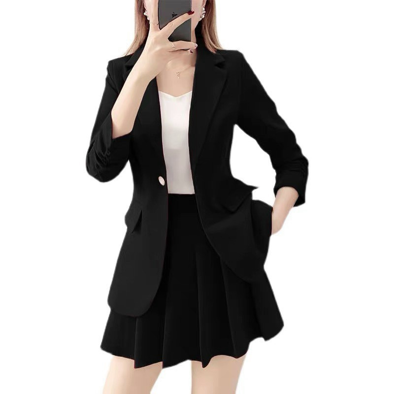 SET BỘ VEST KÈM VÁY XẾP LY