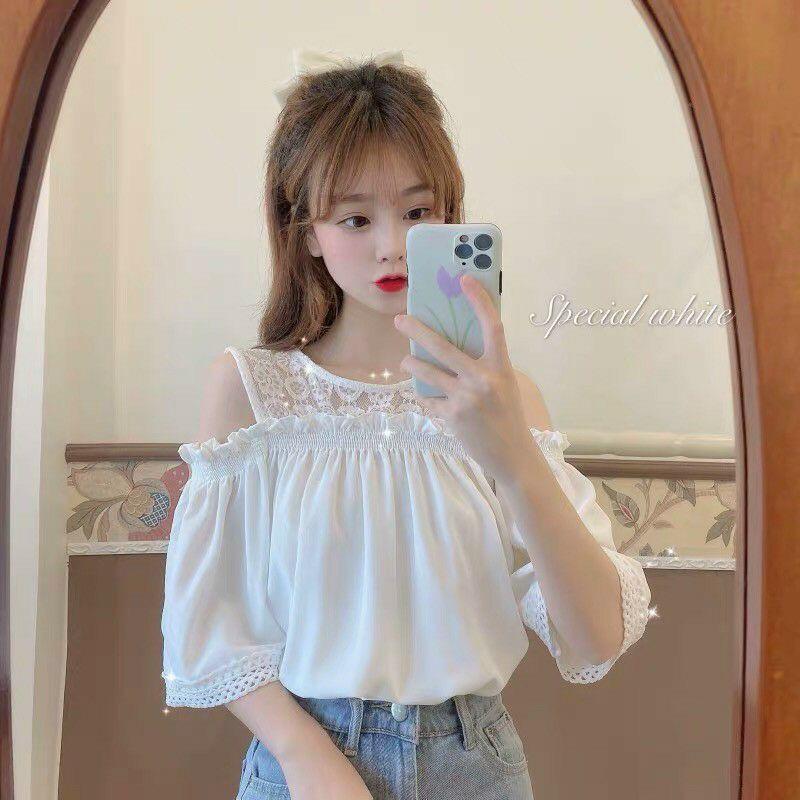 ÁO REN TRỄ VAI