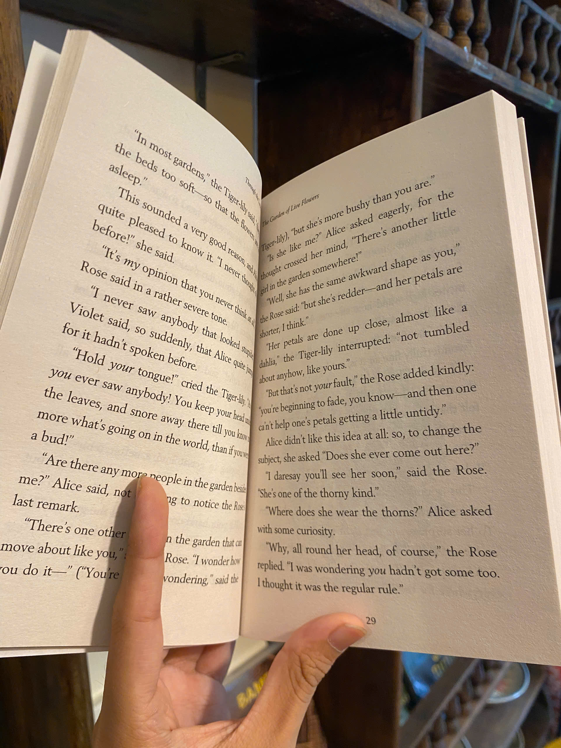 Sách - Through the Looking-Glass: And What Alice Found There by Lewis Carroll /Children English Book