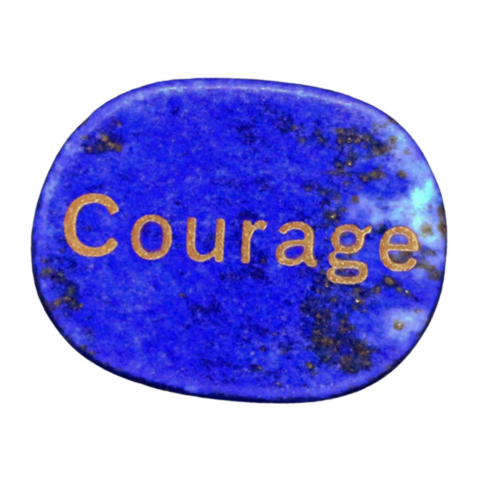 Tumbled Stones Tumbling Rock, Engraved Letters ,Collectible ,Arrangement Decoration DIY Gifts Tumble Rock Stones Figurines for Car