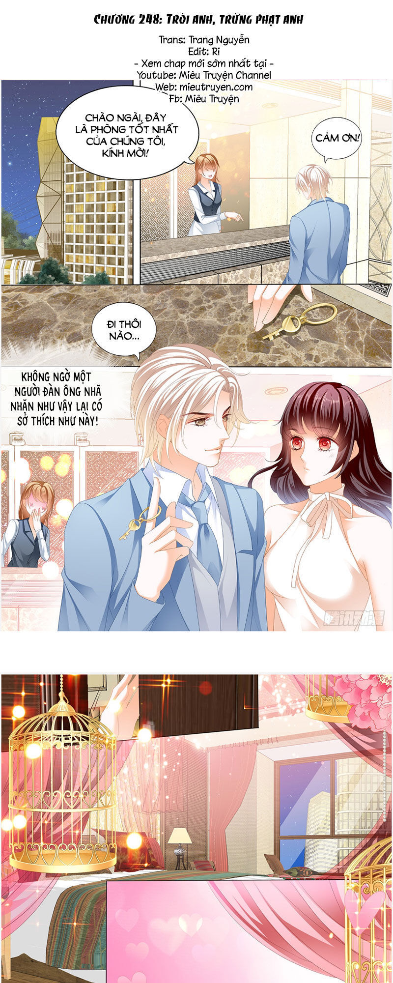 lóe thiểm hôn kiều thê mơ tưởng trốn chapter 248 2