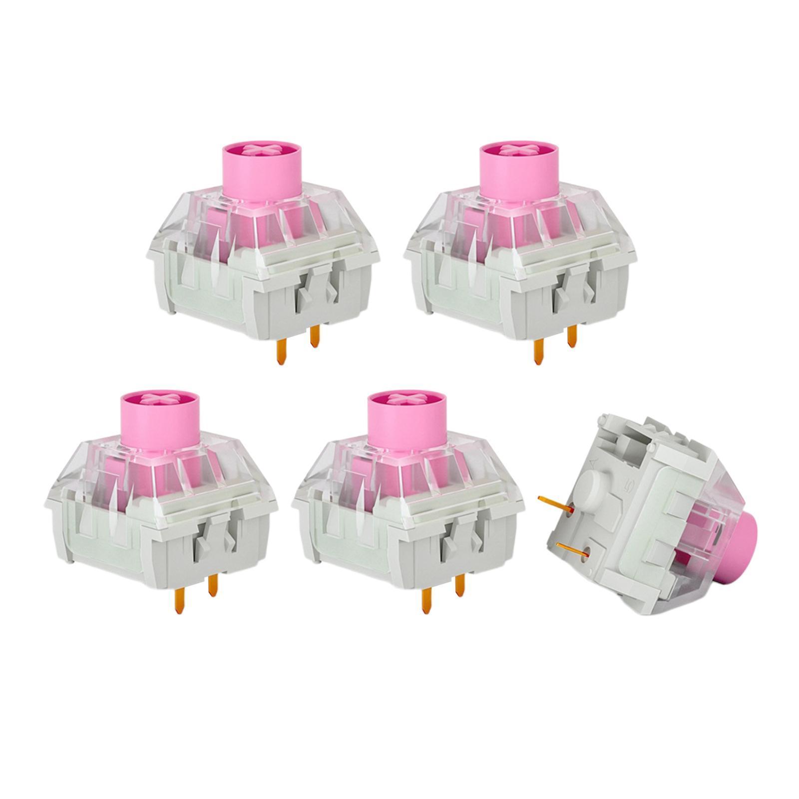 5x Pieces  Box Switches for Mechanical Gaming Keyboards 3 pins