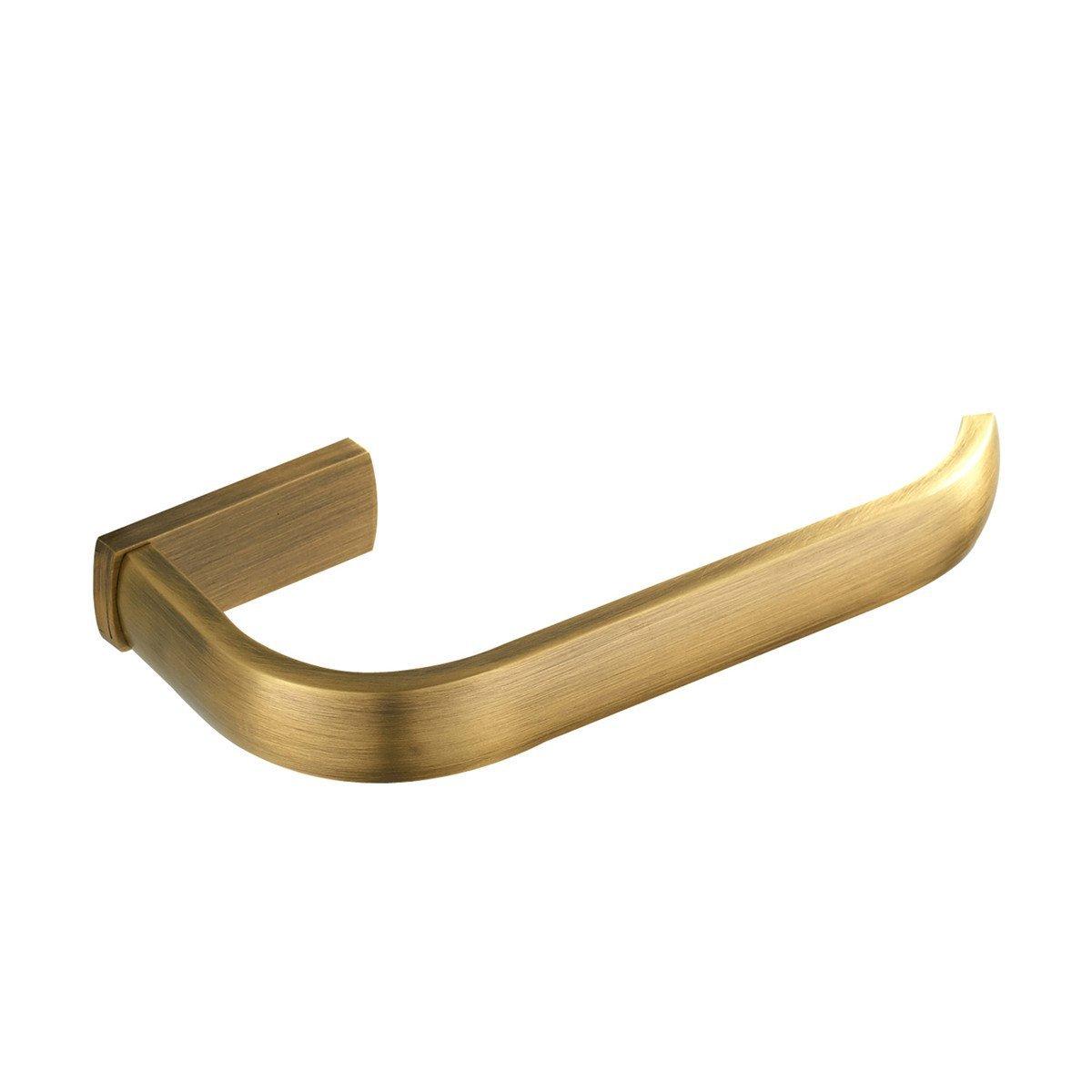 Người giữ giấy vệ sinh Giá treo tường Nhà vệ sinh Người giữ nhà vệ sinh Retro Brass cho phòng tắm, bằng đồng chải
