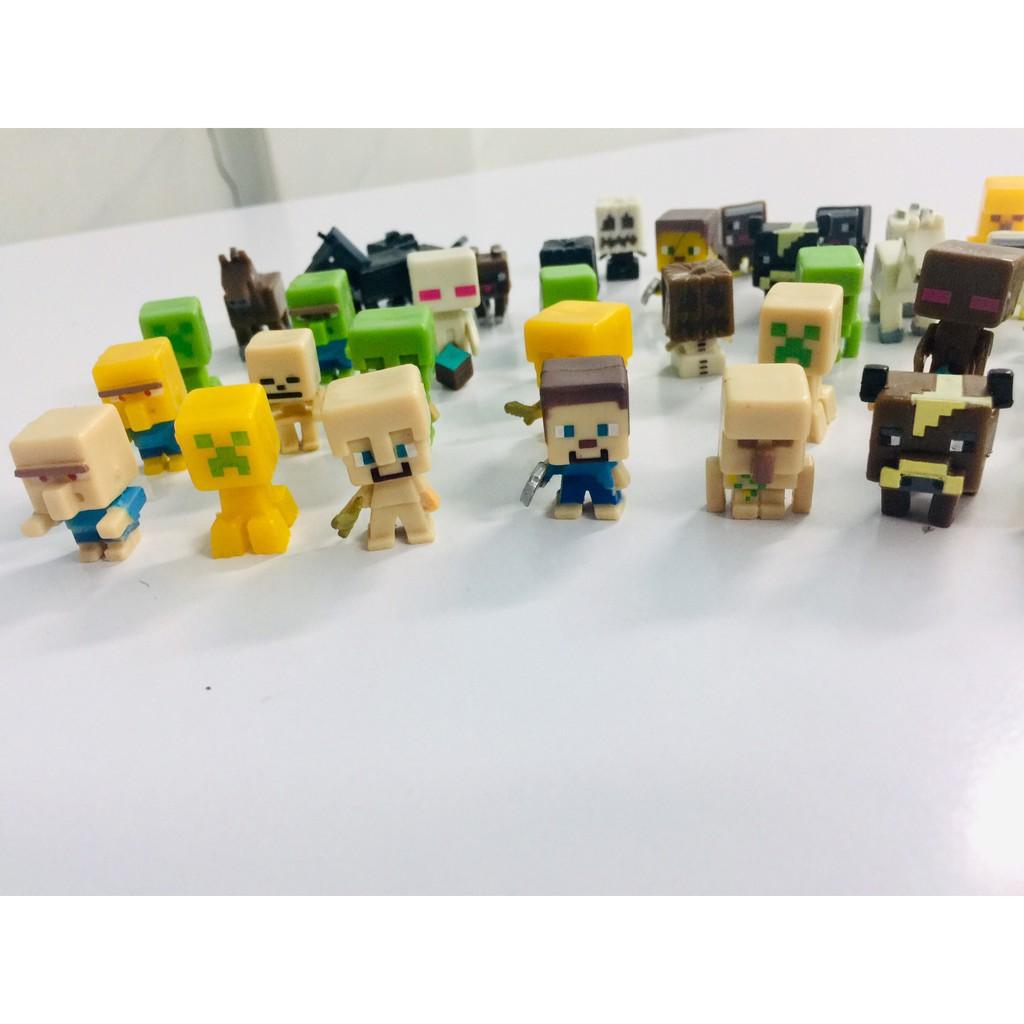 Combo 36 nhân vật mini figure minecraft 1