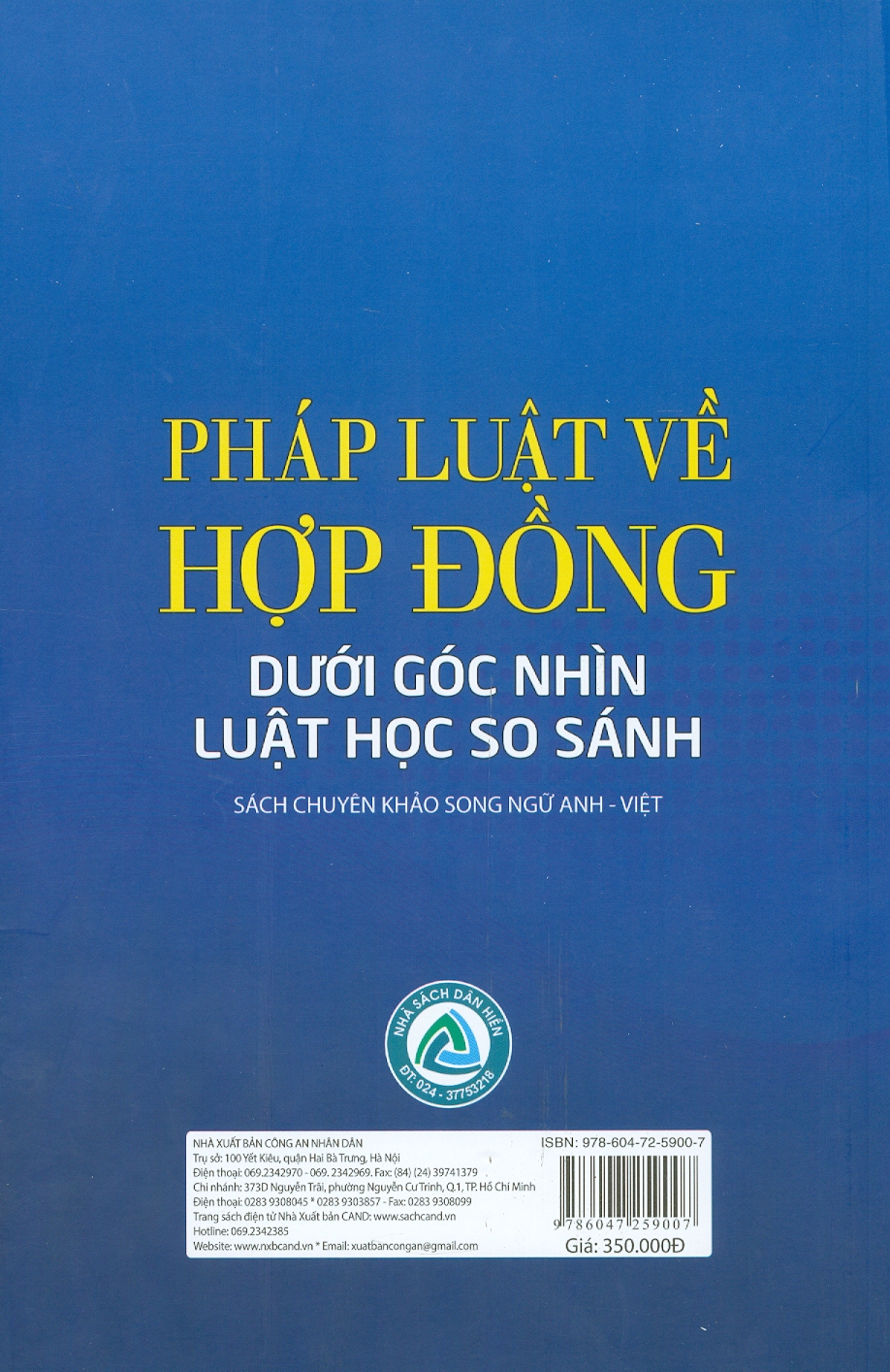 Pháp Luật Về Hợp Đồng Dưới Góc Nhìn Luật Học So Sánh