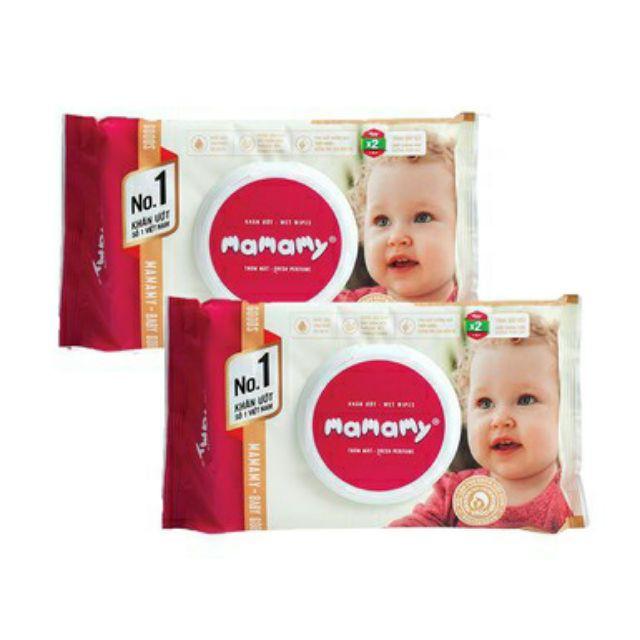 Combo 10 khăn ướt Mamamy