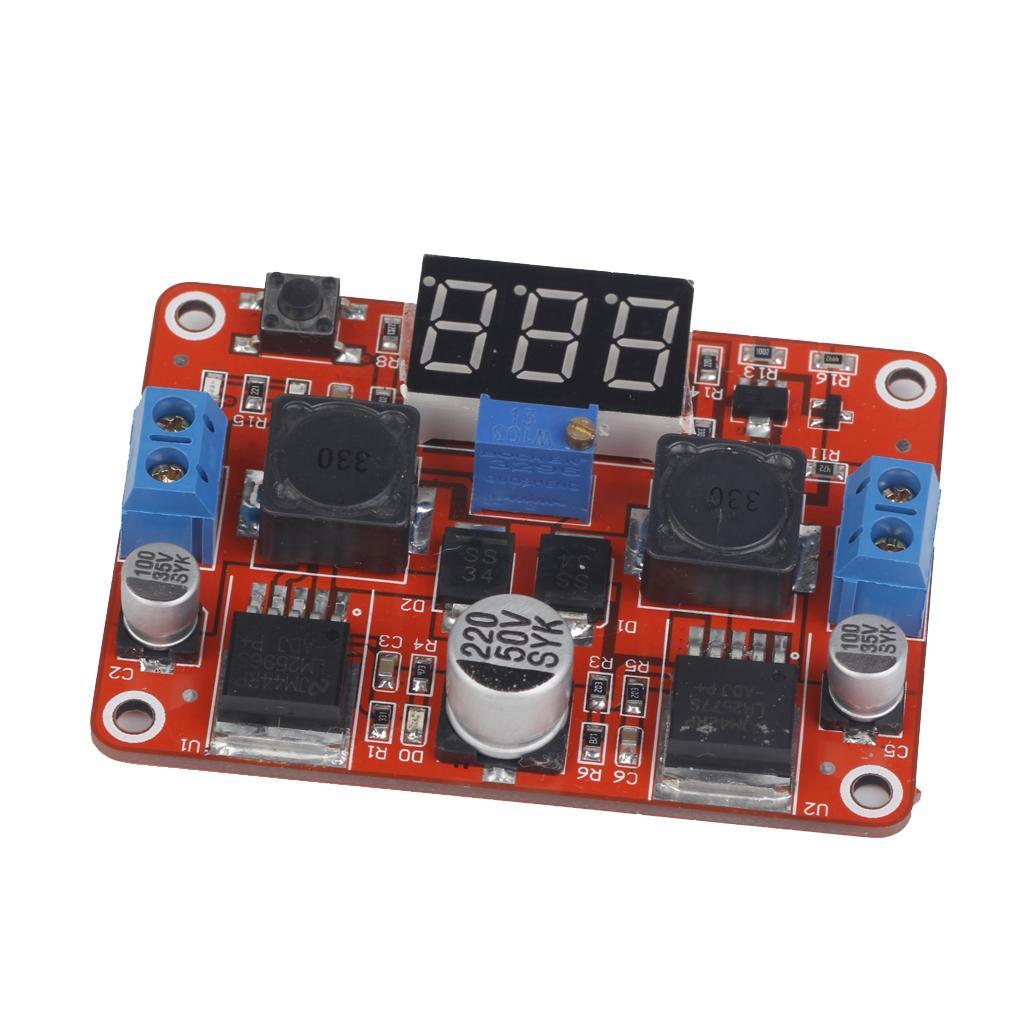 Buck Boost Converter,DC-DC Step Up Down Regulator 3.5-28V to 1.25V-26V 2 Set