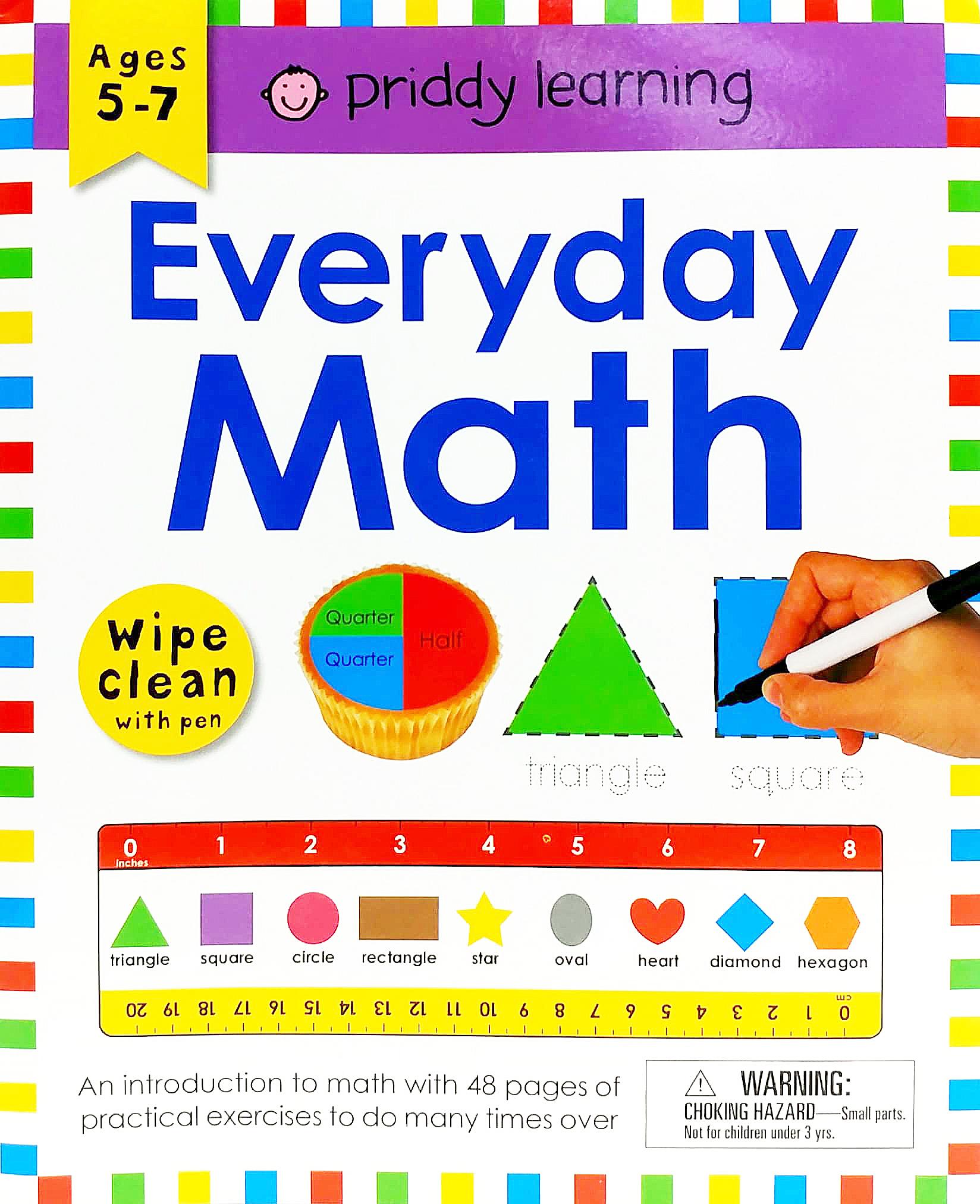 Wipe Clean Workbook: Everyday Math