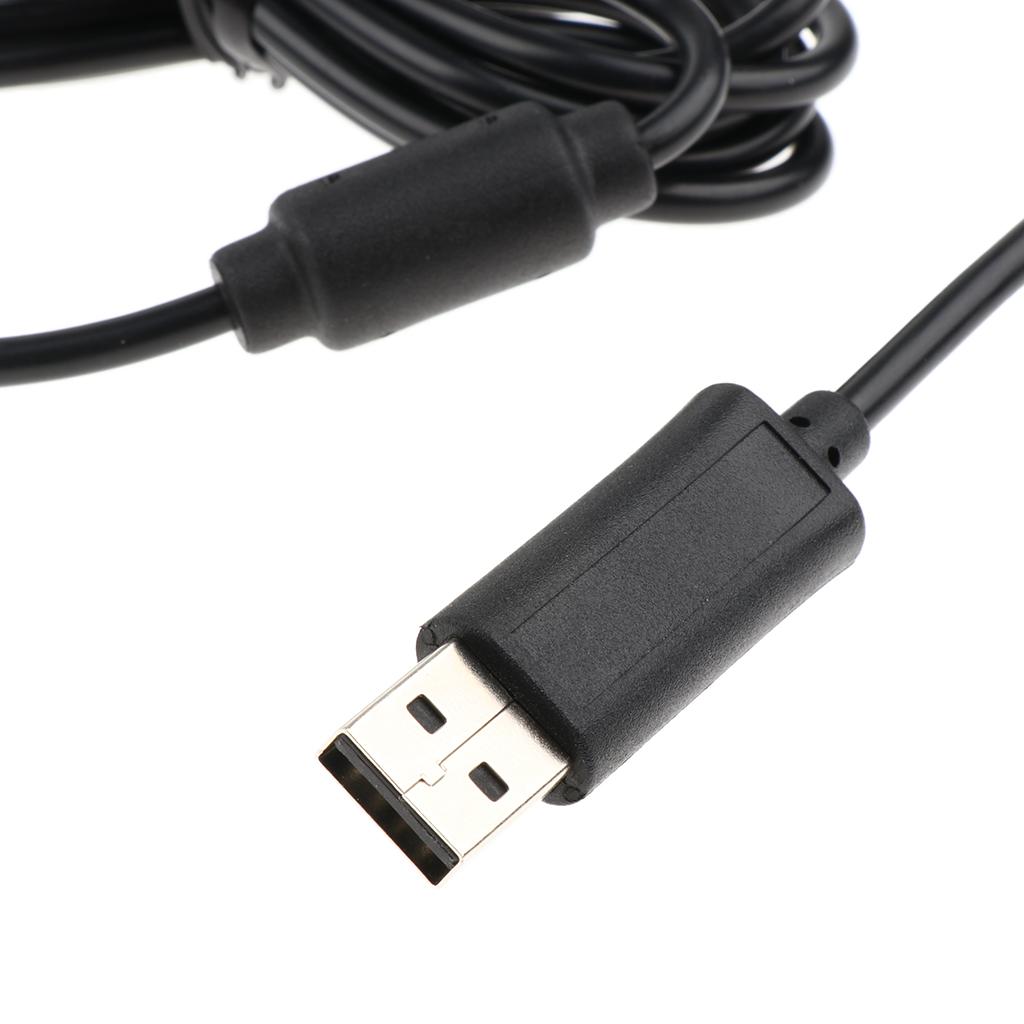 USB Power Charging Cable For Microsoft Xbox 360 Controller Cord Wire 4.92ft