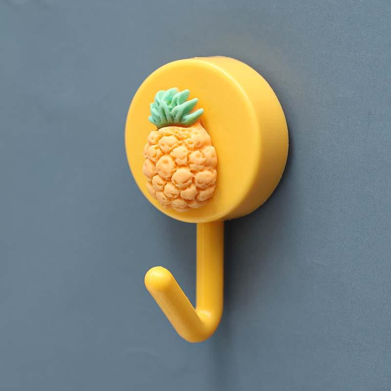 Móc treo chìa khóa gắn tường bằng nhựa hình hoạt hình trang trí nhà cửa/văn phòng